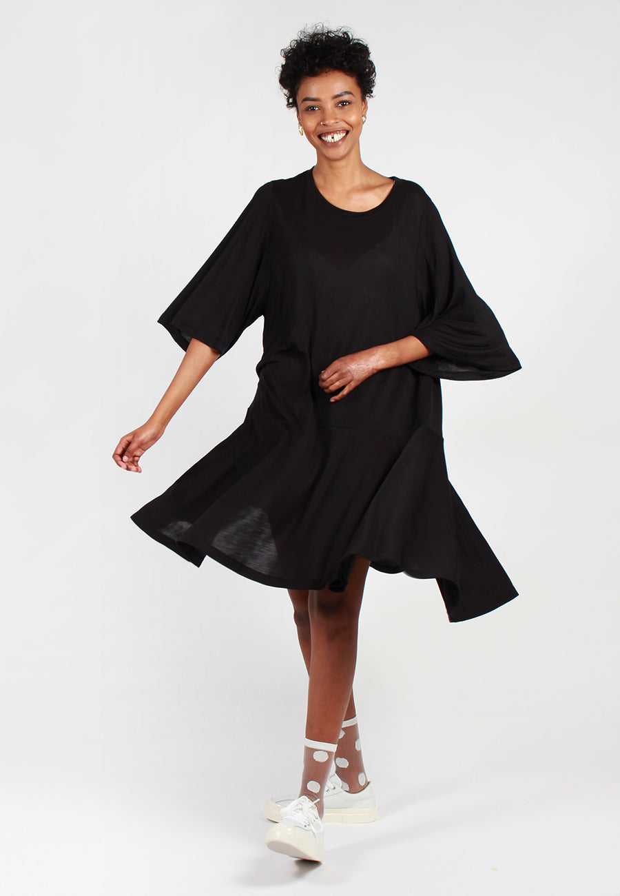 Henrik Vibskov Stream Jersey Dress - black - Good As Gold