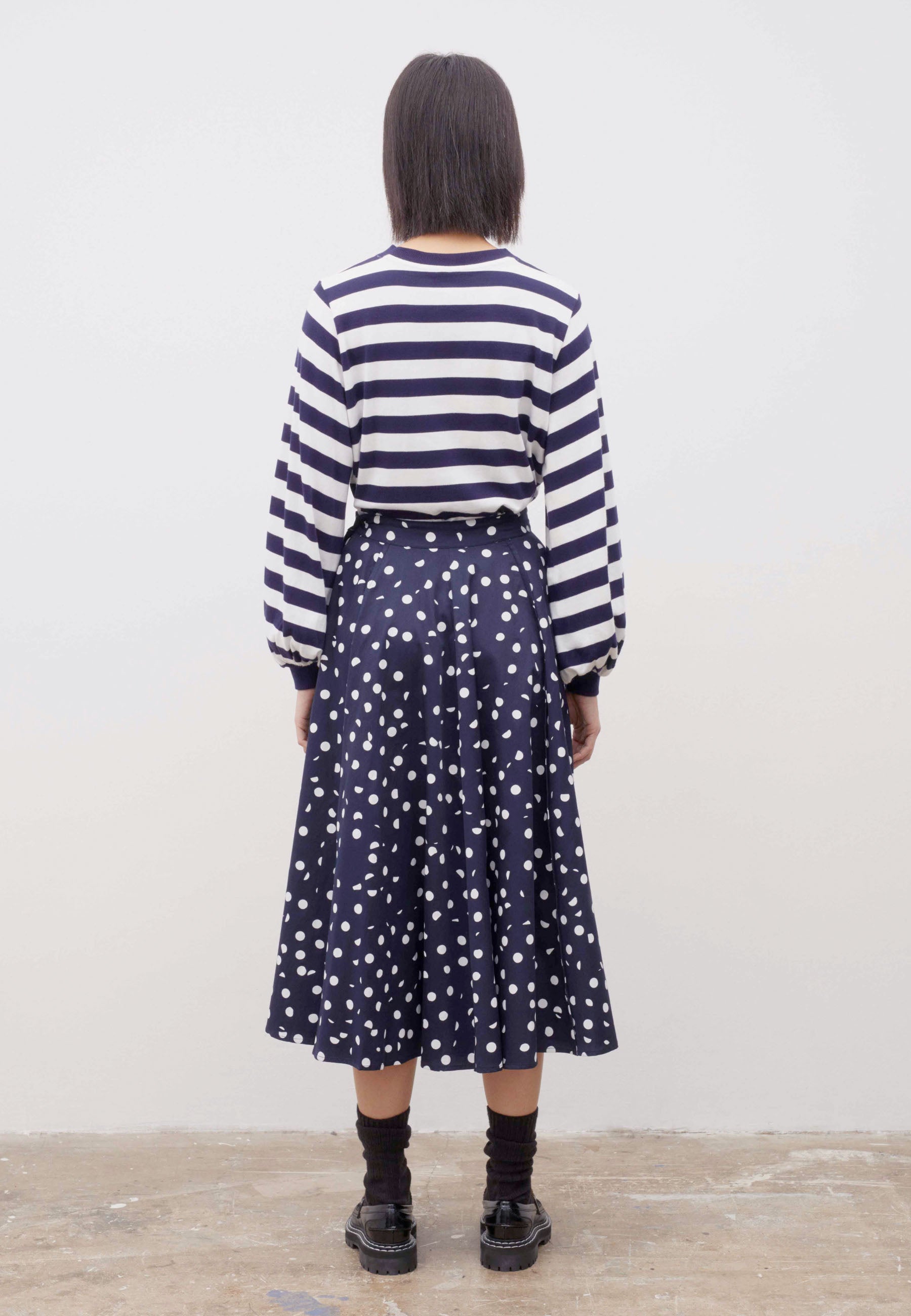 Umbrella Skirt - dots