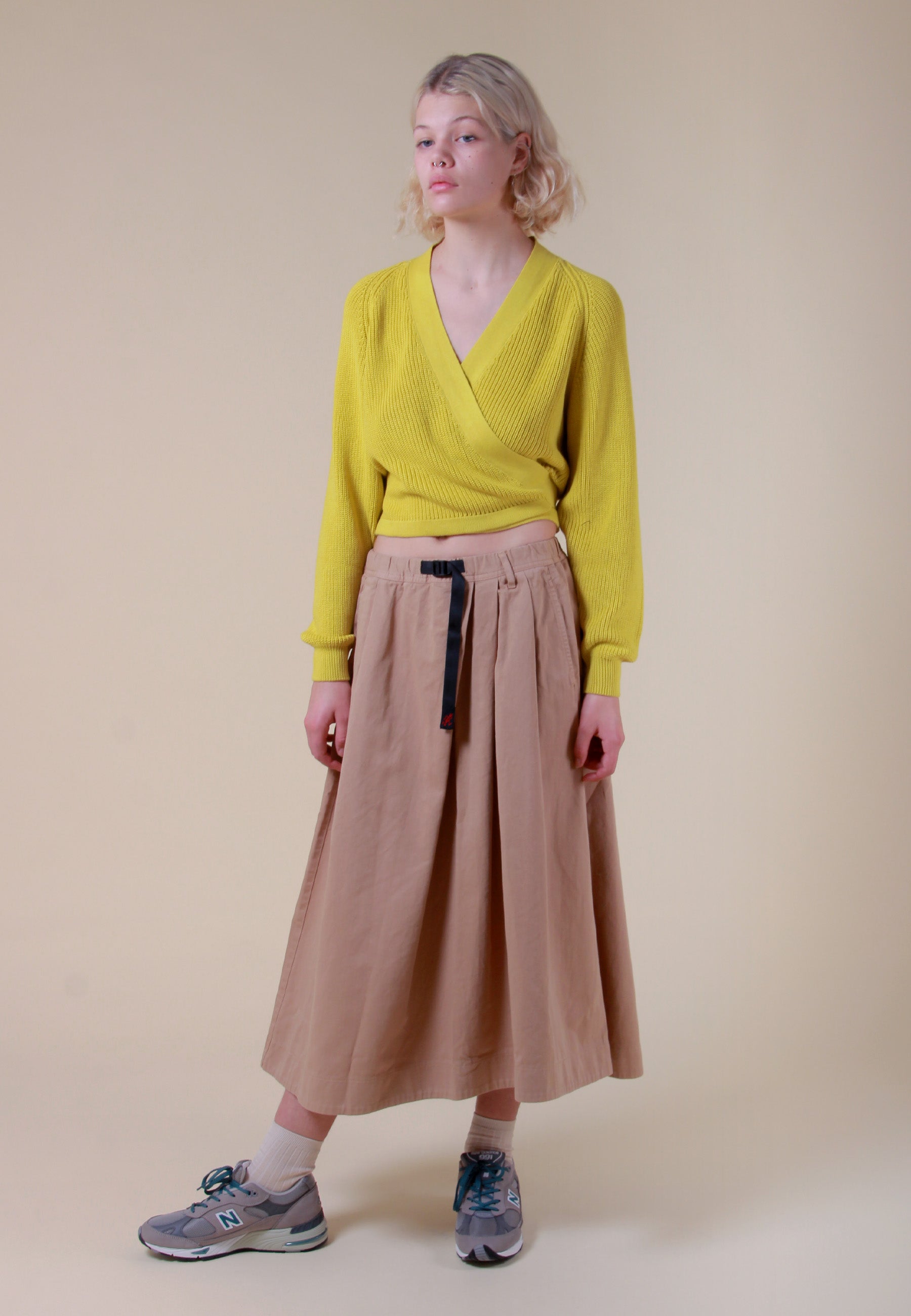 Composure Cardigan - acid yellow