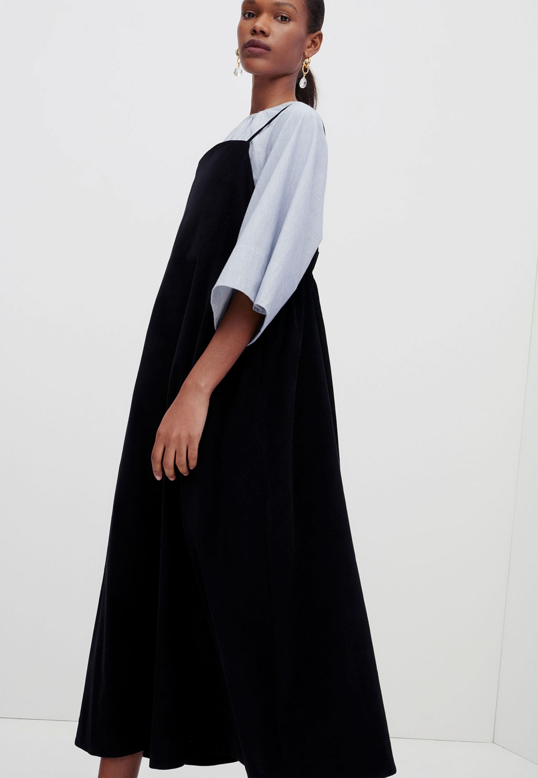 Florence Dress - black cord