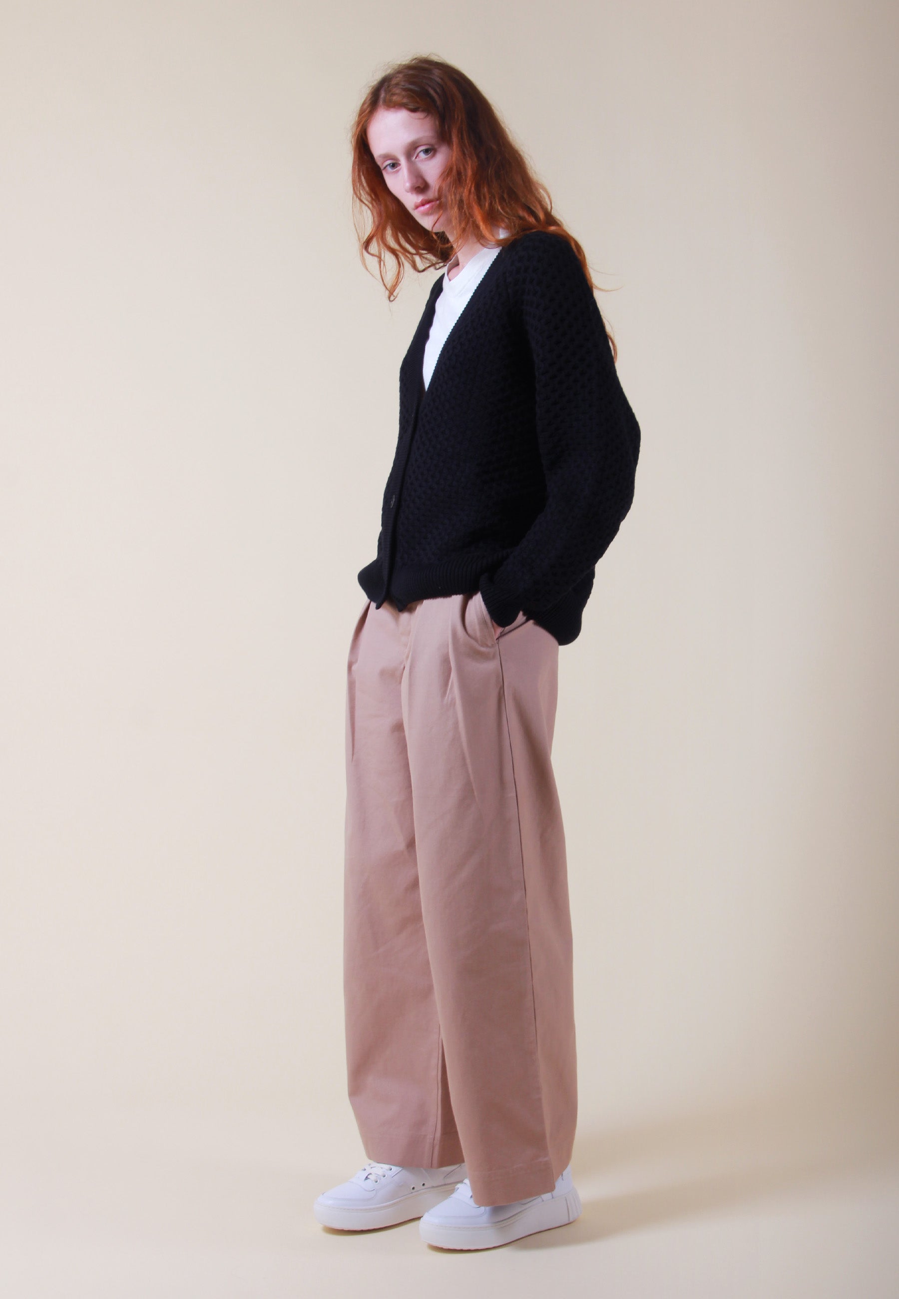Pioneer Cardigan - black