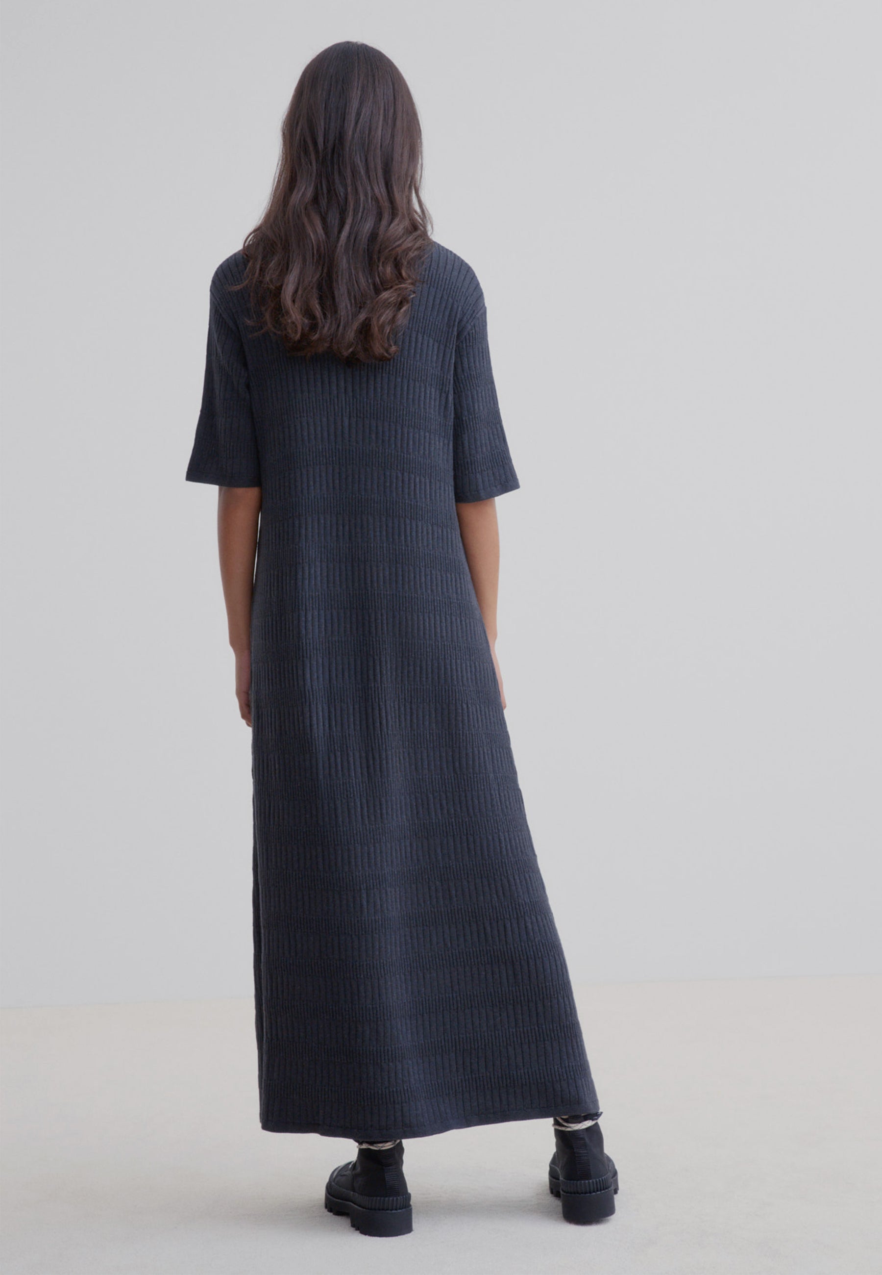Statue Dress - charcoal marle - XSMALL Statue Dress - charcoal marle - XSMALL