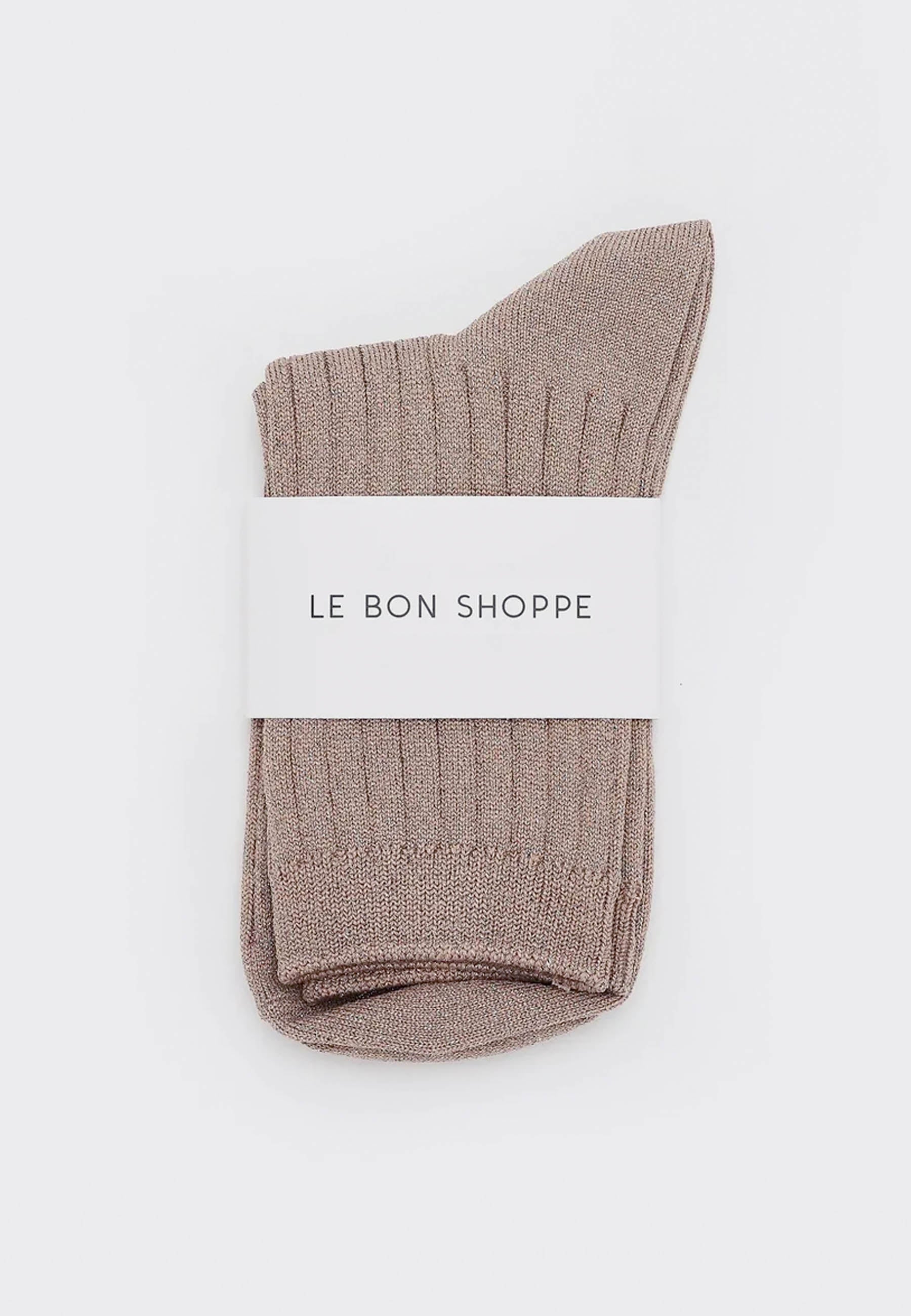 Her Socks Lurex - Jute Glitter