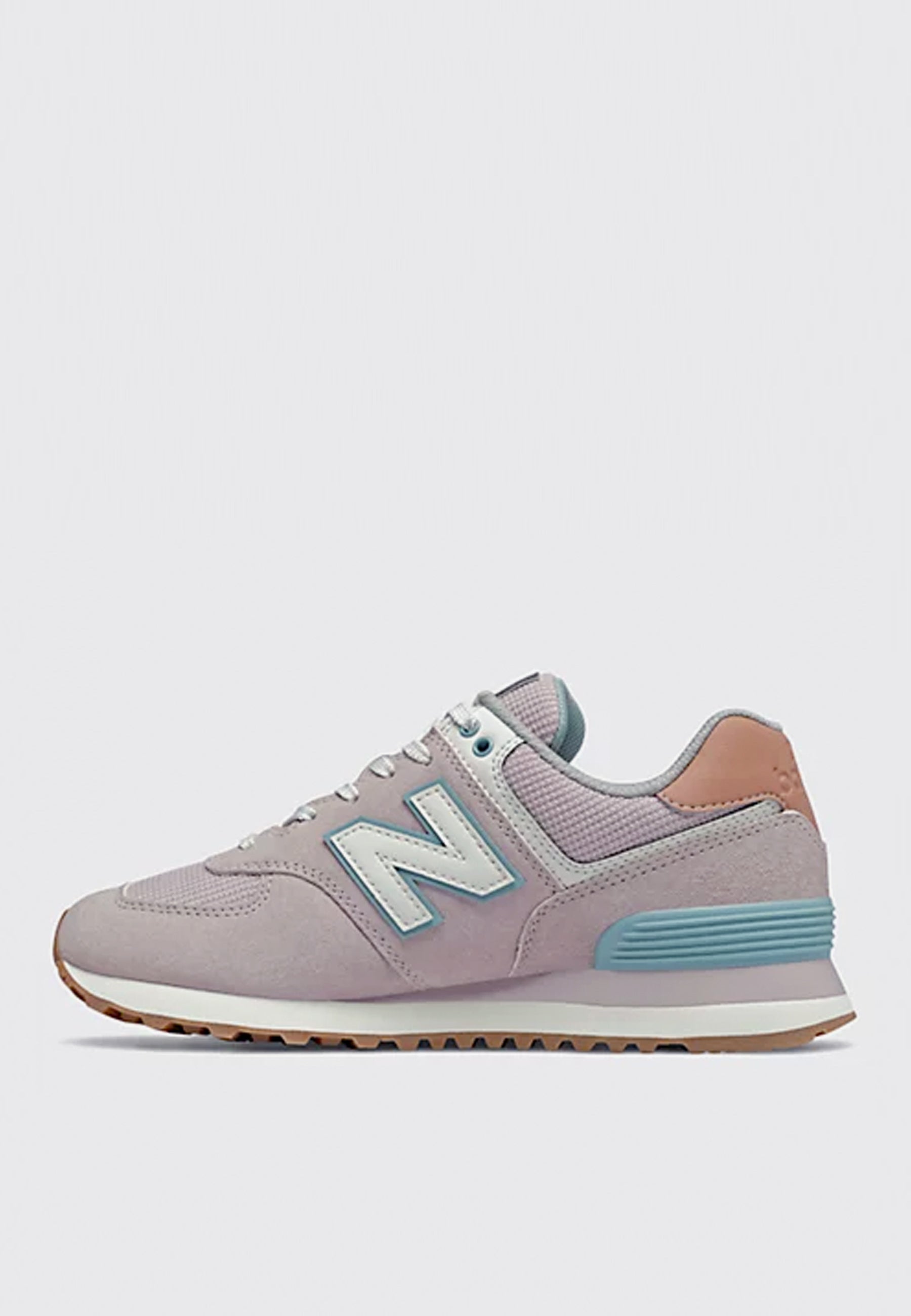 Womens 574 - space pink/mahogany