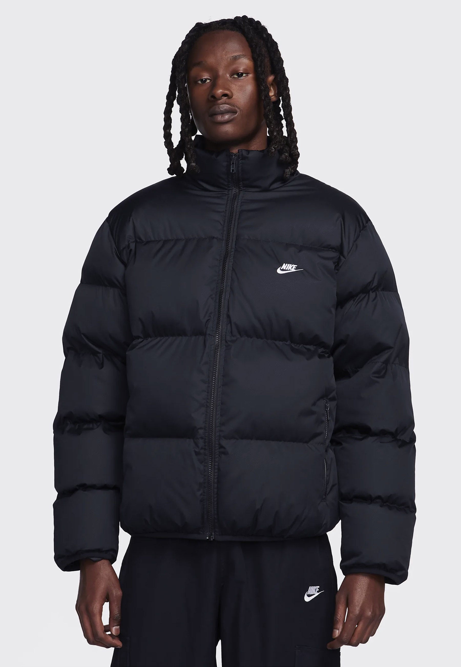 Men's Club Puffer Jacket - Black