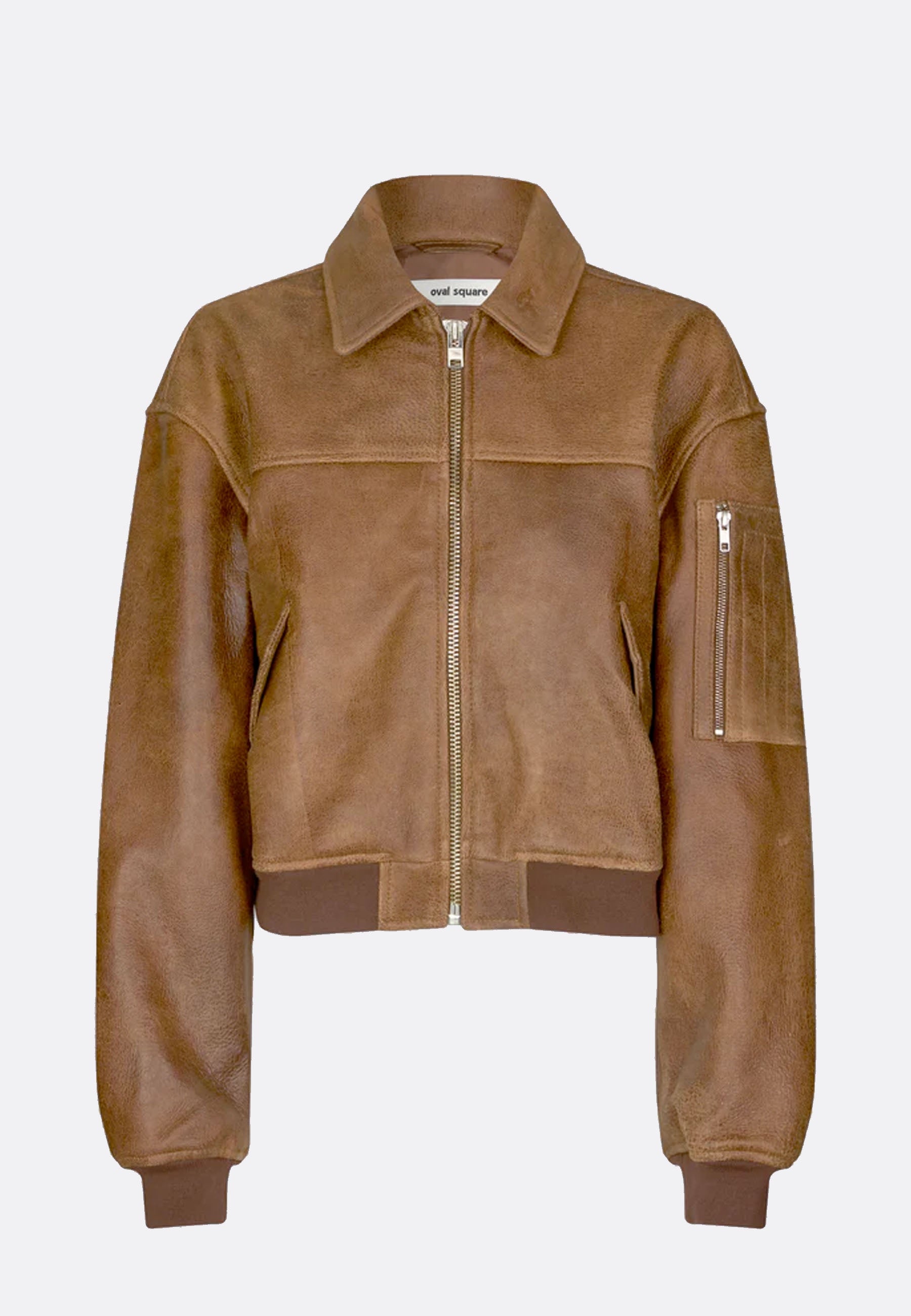 Rocky Leather Bomber - Used Brown