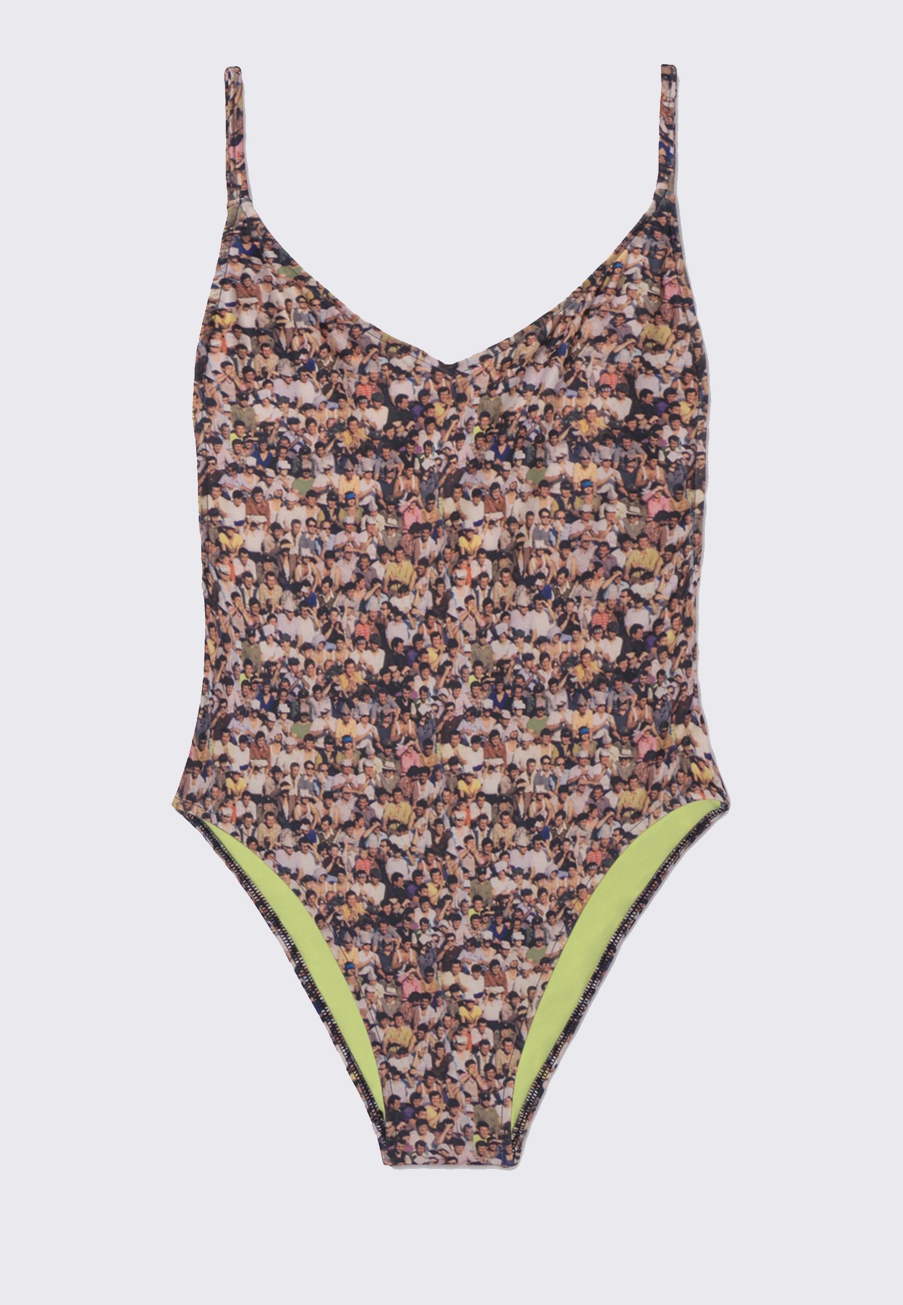 Lazzaro People Print Swimsuit - beige