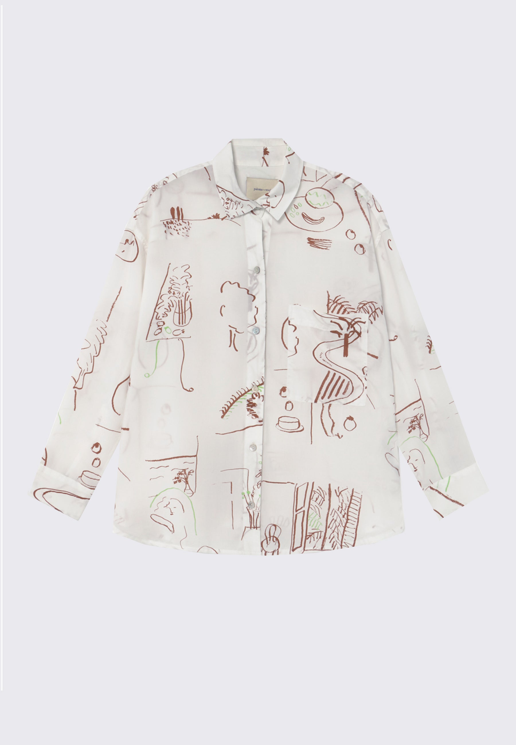 kanaさん専用Paloma Wool  MISA SHIRT パロマウール Paloma Wool | Buy Misa Shirt - off white online | Good As Gold, NZ