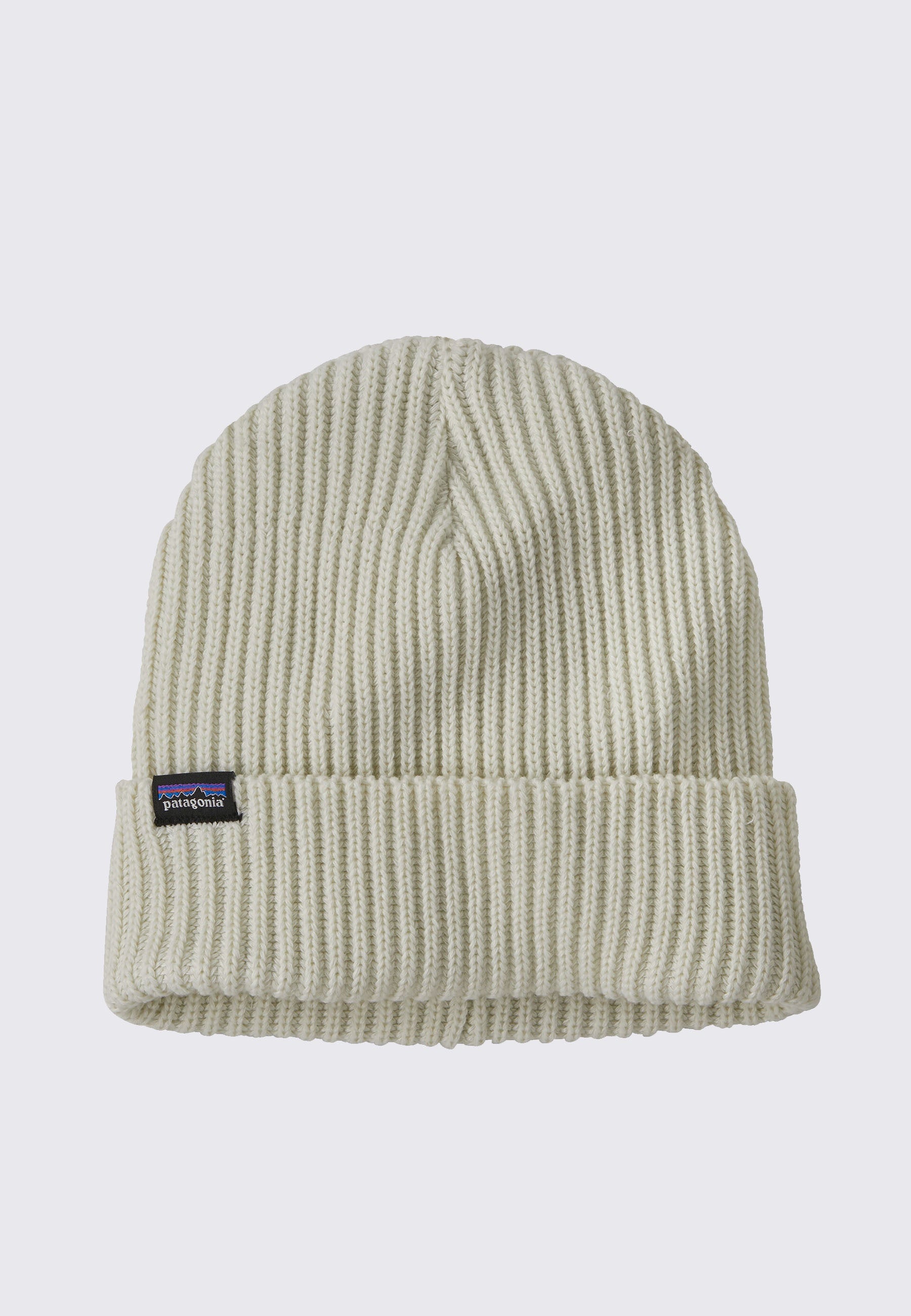 Fishermans Rolled Beanie - Birch White