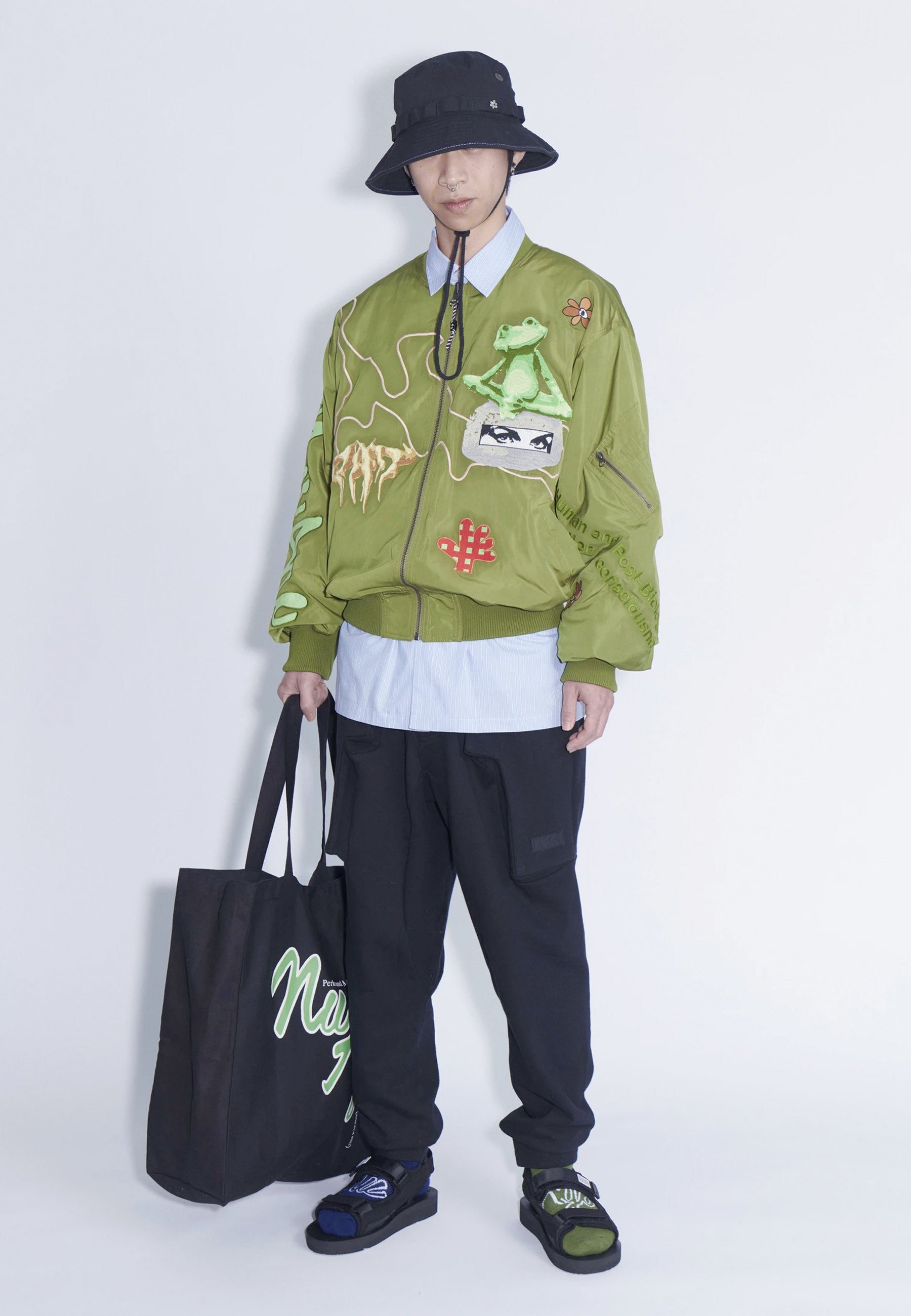 Masters Frog Reversible Bomber Jacket - multi