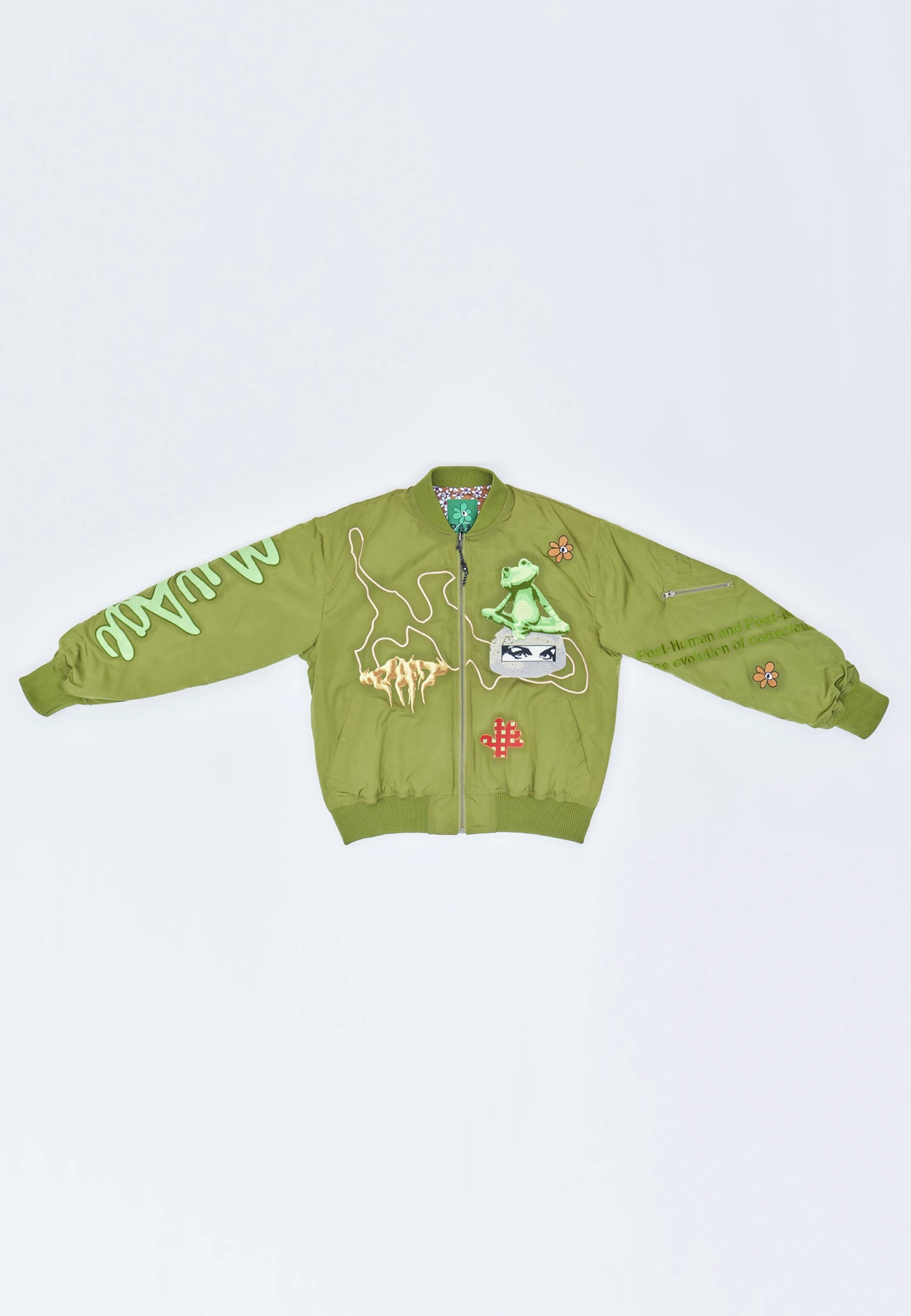 Masters Frog Reversible Bomber Jacket - multi