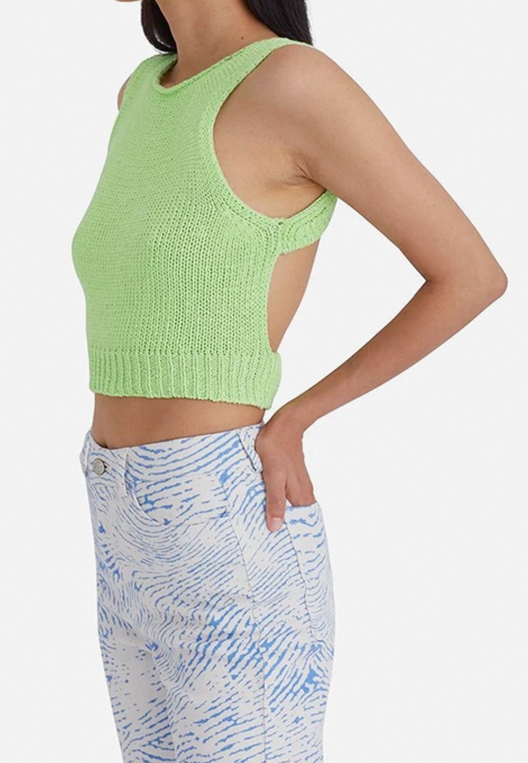 Jigglypuff Top - green fluor