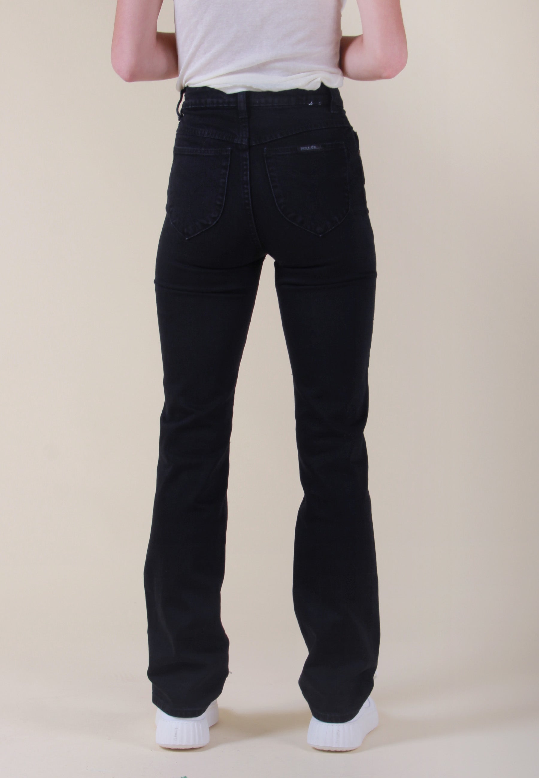 Original Straight Long Jeans - comfort jet black