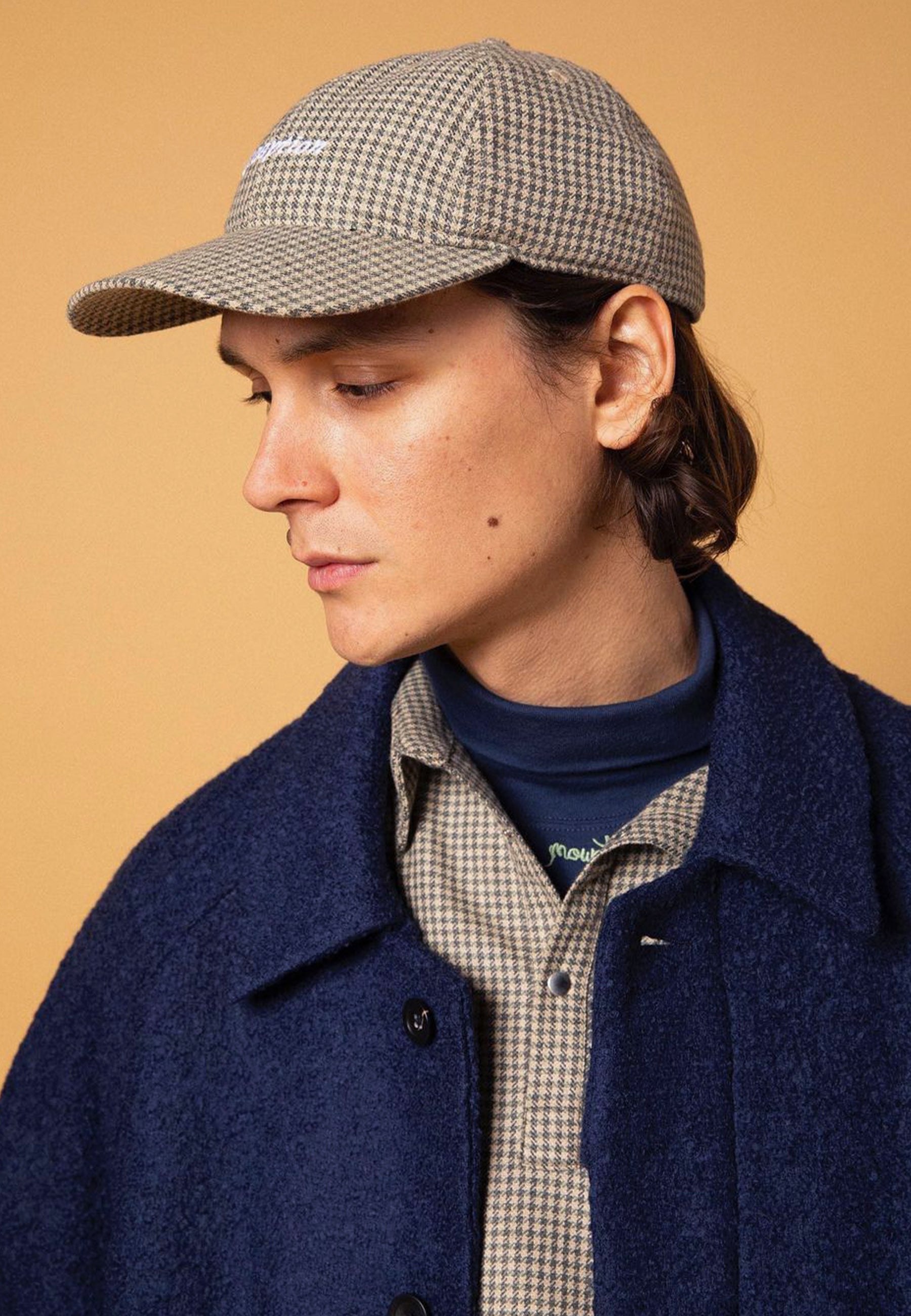 6 Panel Cap WCC's Wool - sage green