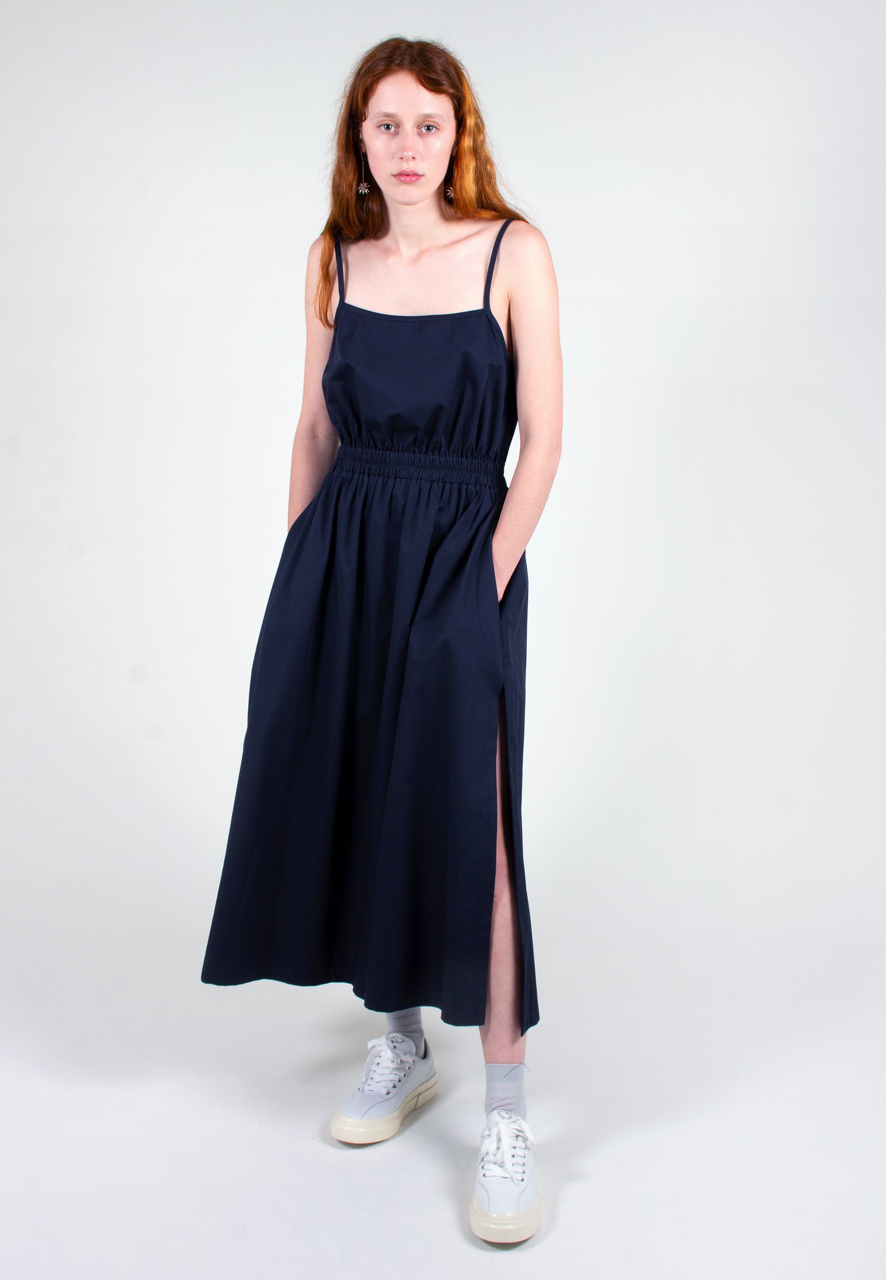 Slowlane | Ashlee Dress - navy | Good As Gold, NZ