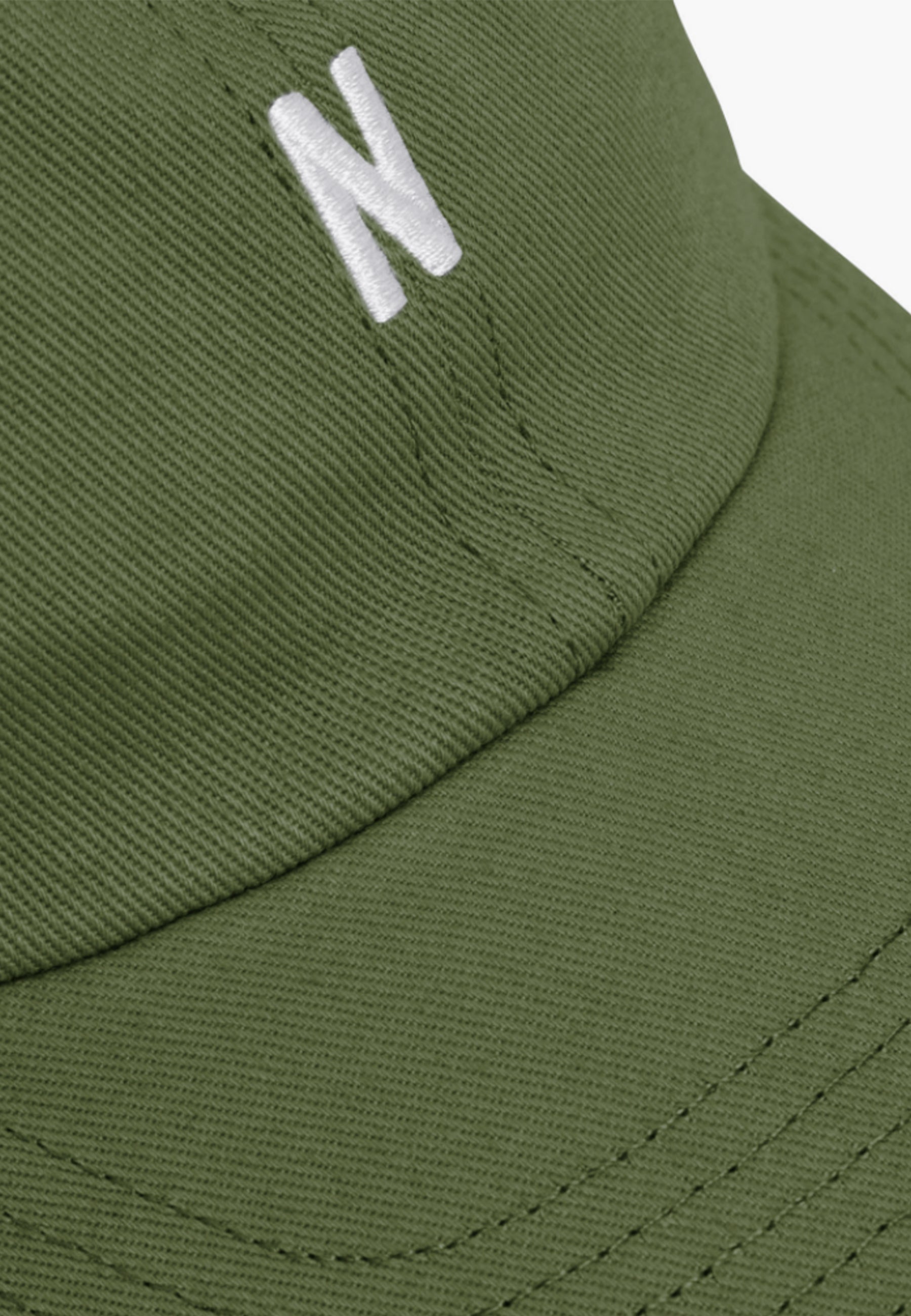 Twill Sports Cap - linden green