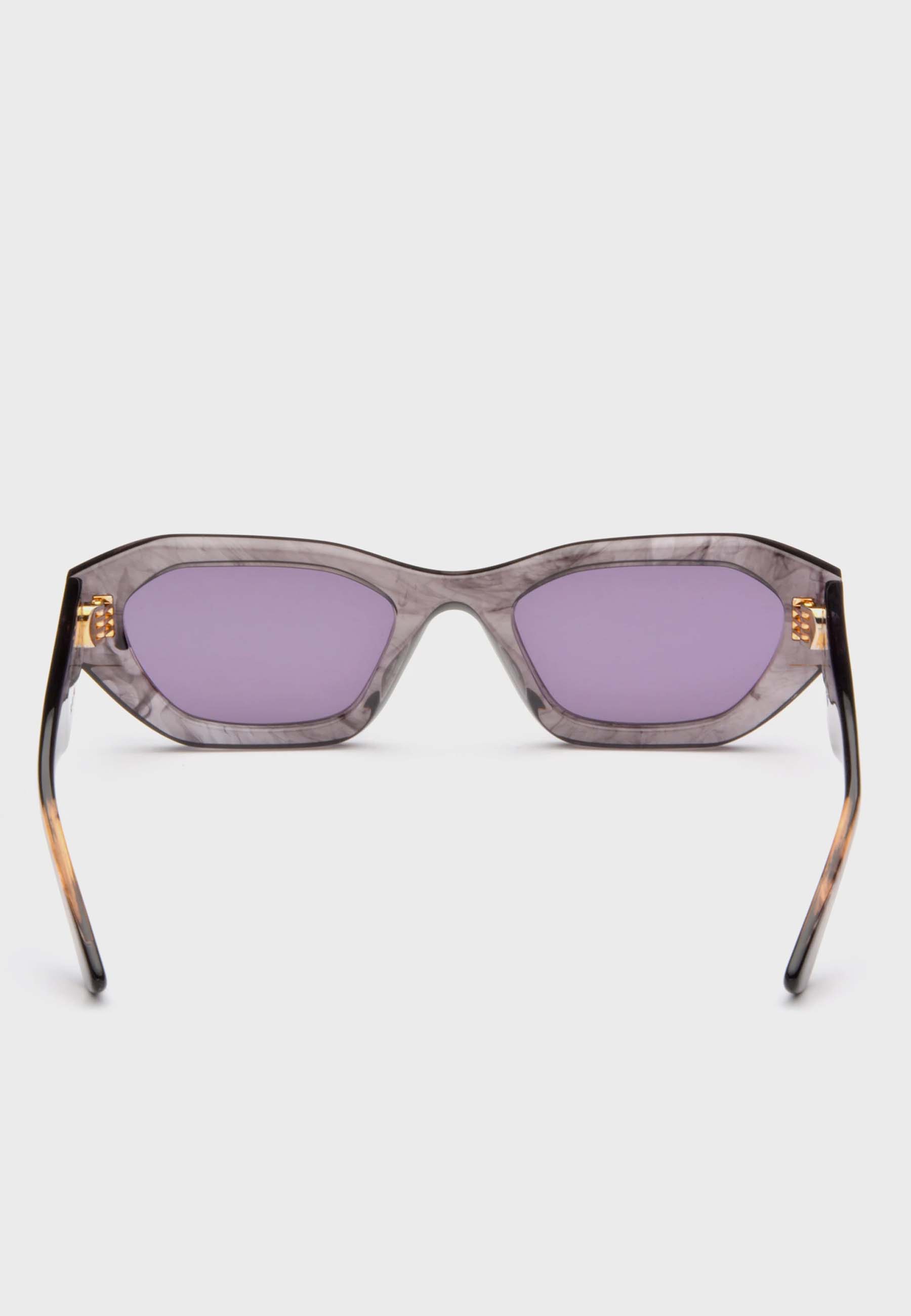 Vantage Sunglasses - Smoke/Purple