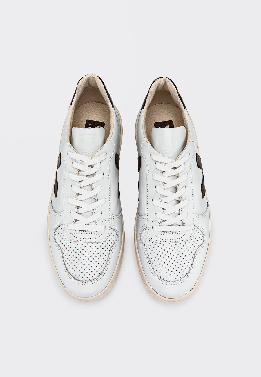 Veja Buy V10 Leather extra white/black online Good As Gold, NZ