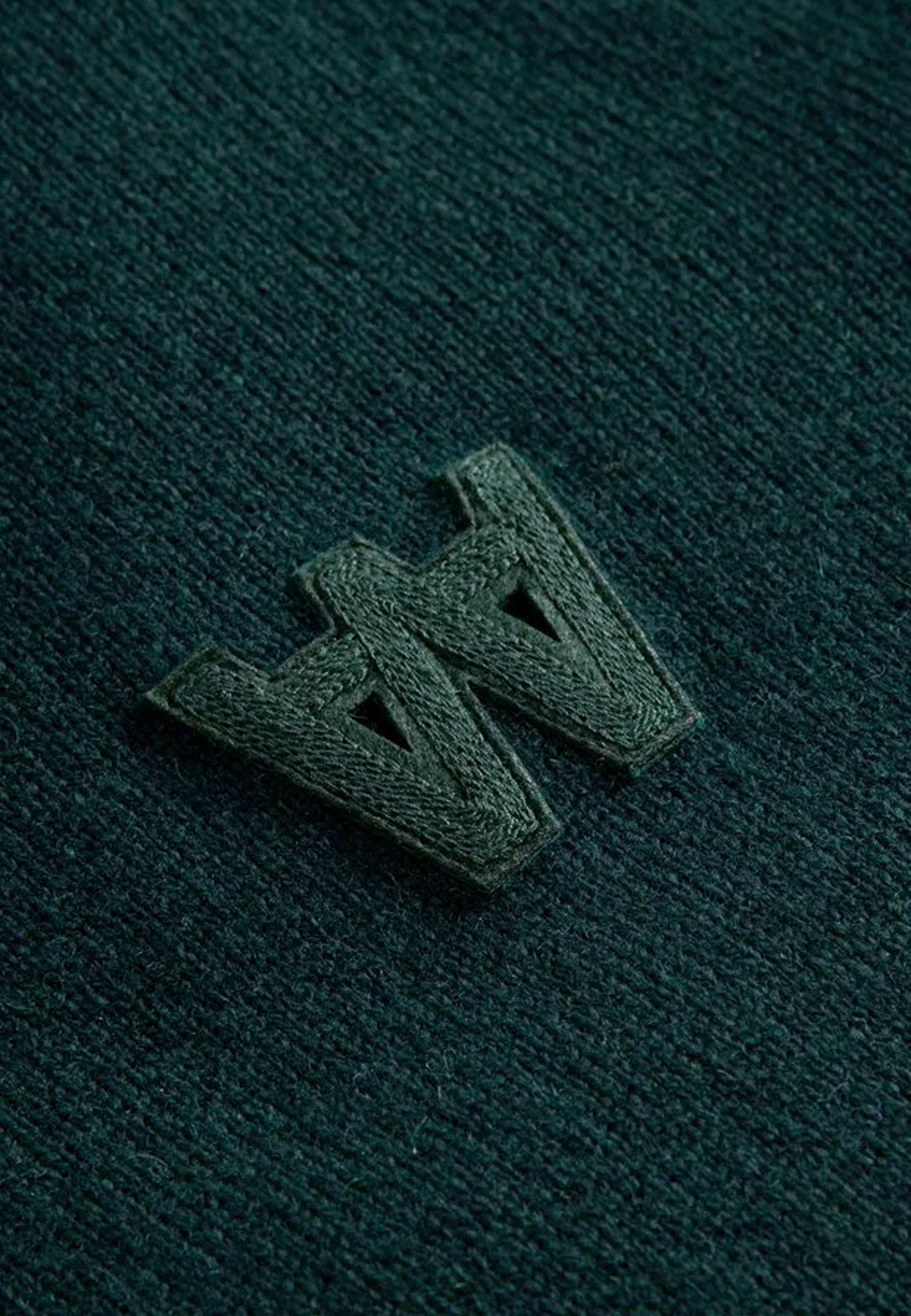 Kevin Lambswool Jumper - dark green