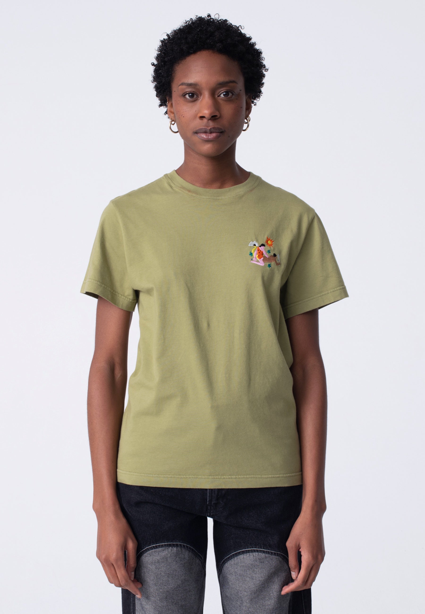 Yabba-Dabba-Do Me T-Shirt - Khaki