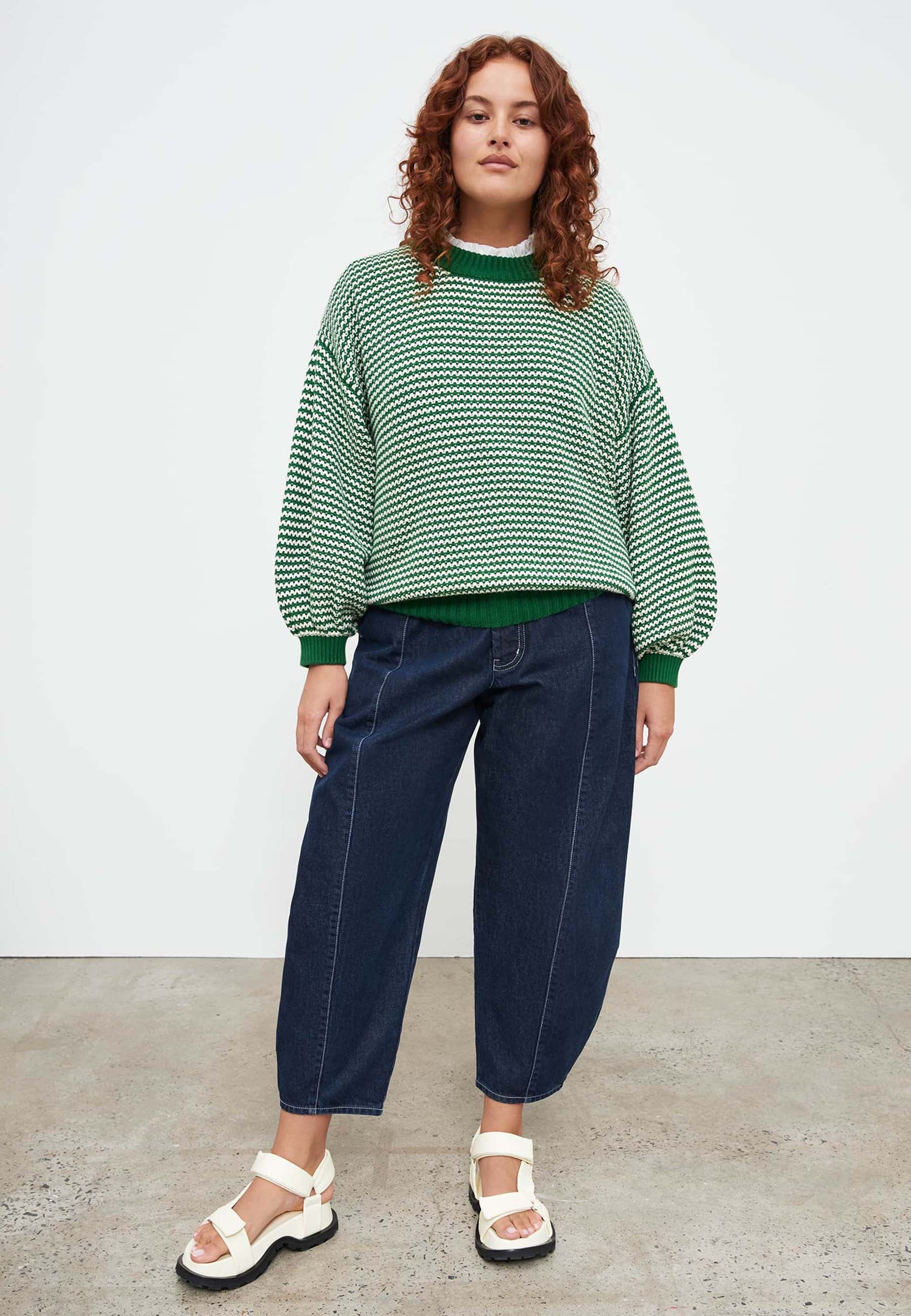 Ziggy Jumper - Evergreen